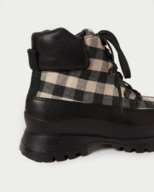 Color: Black/Gingham
