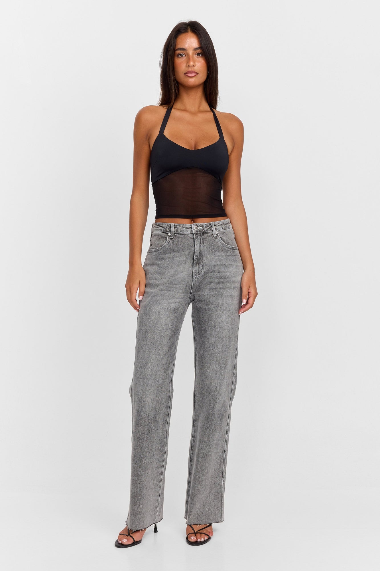 Odessa Jean | Grey Denim