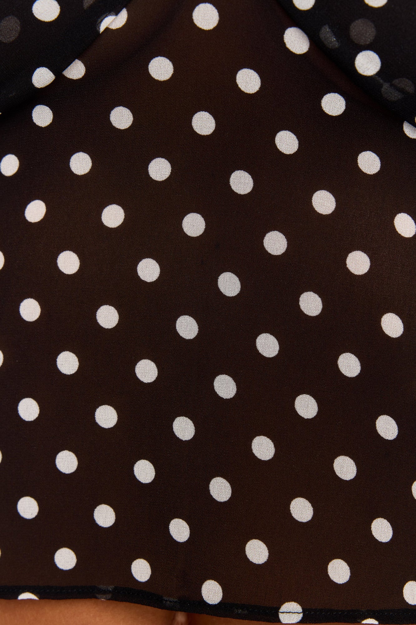 Clara Top | Black Polkadot