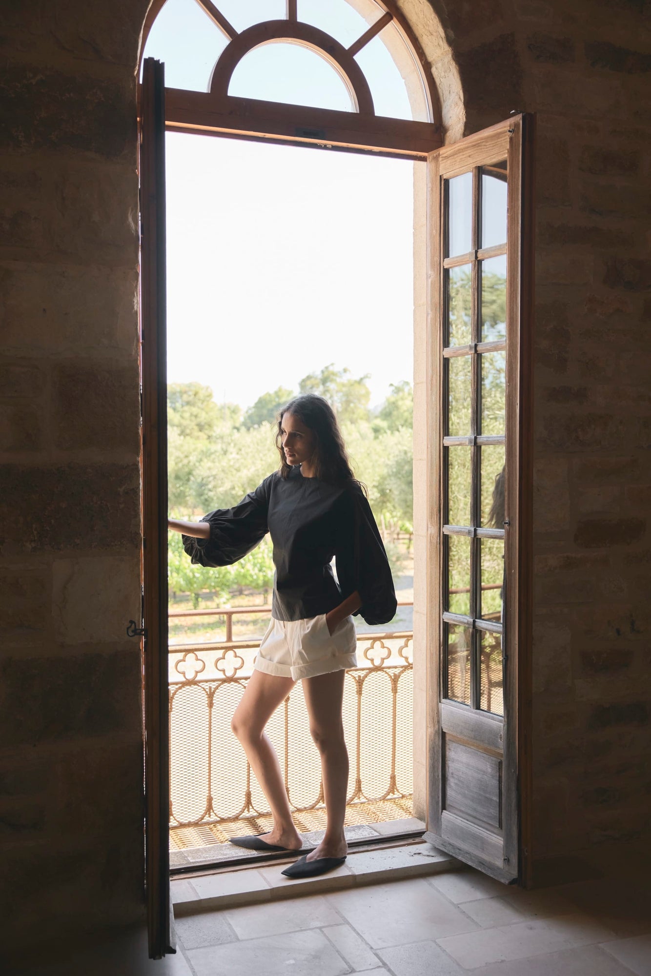 Aya | Celeste Tailored Chino Short in Size Small