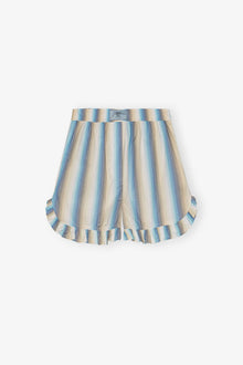 Ombre Stripe Ruffle Shorts | Multicolour