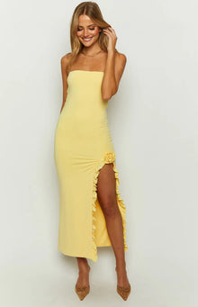 Orlando Maxi Dress | Yellow