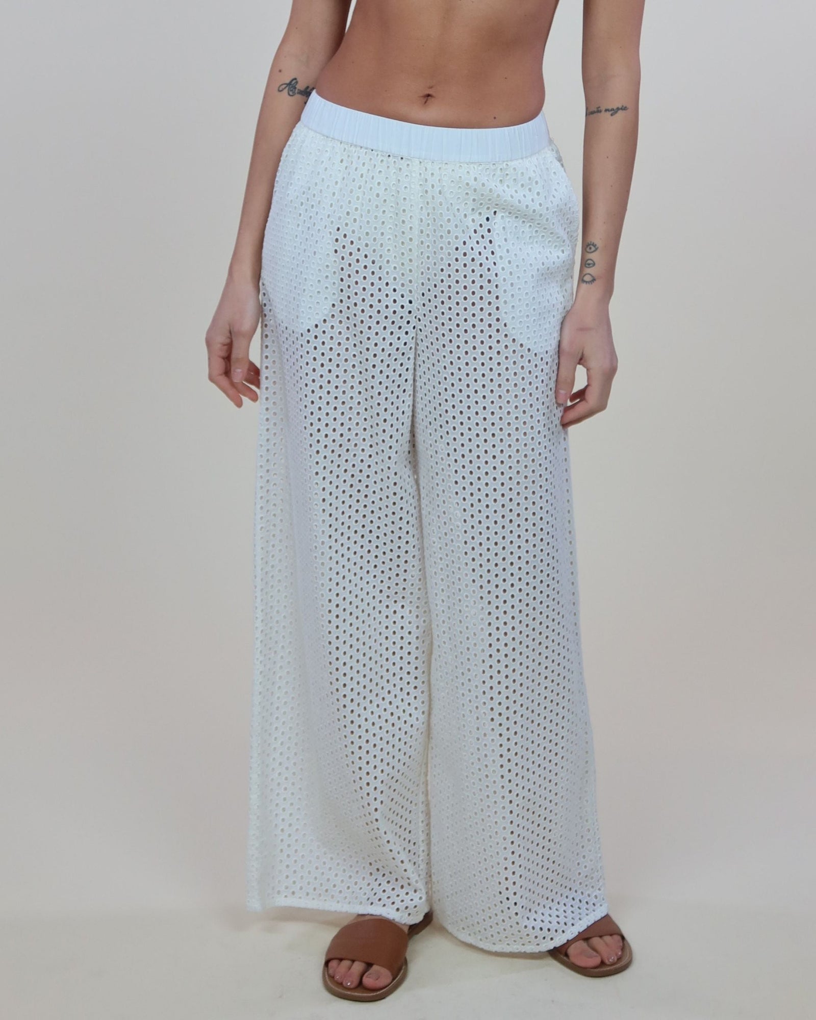 Women | Delaney Pant Baby Eyelet | Brule