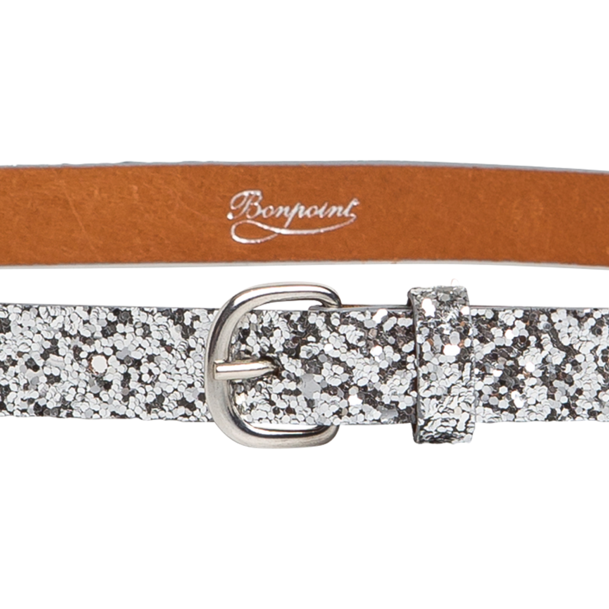 Girl | Glitter Belt | Silver