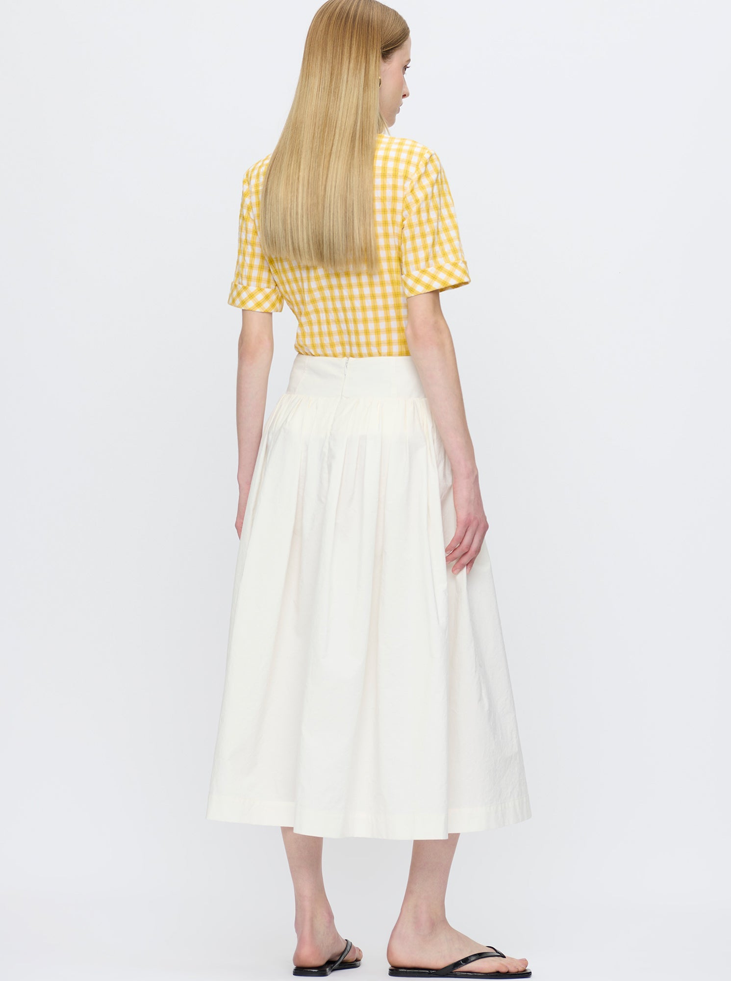 Sunny Slim Shirt | Yellow