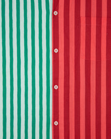 Holiday Stripes - Long PJ Set - Spearmint & Peppermint - Printfresh