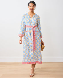 PF + Pencil & Paper Co. Island Paisley - Exuma Dress - Ivory - Printfresh