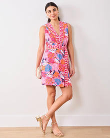 Pelican Palms - Playa Dress - Marina Pink - Printfresh
