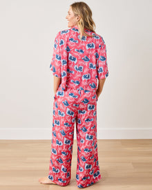 Ostrich Dance - Eco Satin Wildest Dreams Set - Fancy Pink - Printfresh