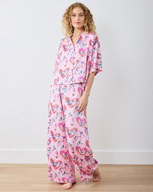 Swooning Sparrows - Eco Satin Wildest Dreams Set - Pink Petal - Printfresh