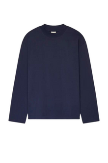 DRIES VAN NOTEN Men's Heger Navy T-Shirt