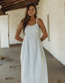 Women | Brielle Maxi Dress | Sea Glass Stripe