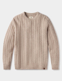 Men | Kennedy Cable Crew | Stone