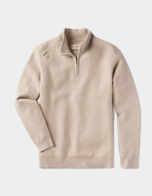 Men | Cooper's Landing Quarterzip | Oatmeal