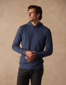 Men | Puremeso Essential Hoodie | Indigo Blue