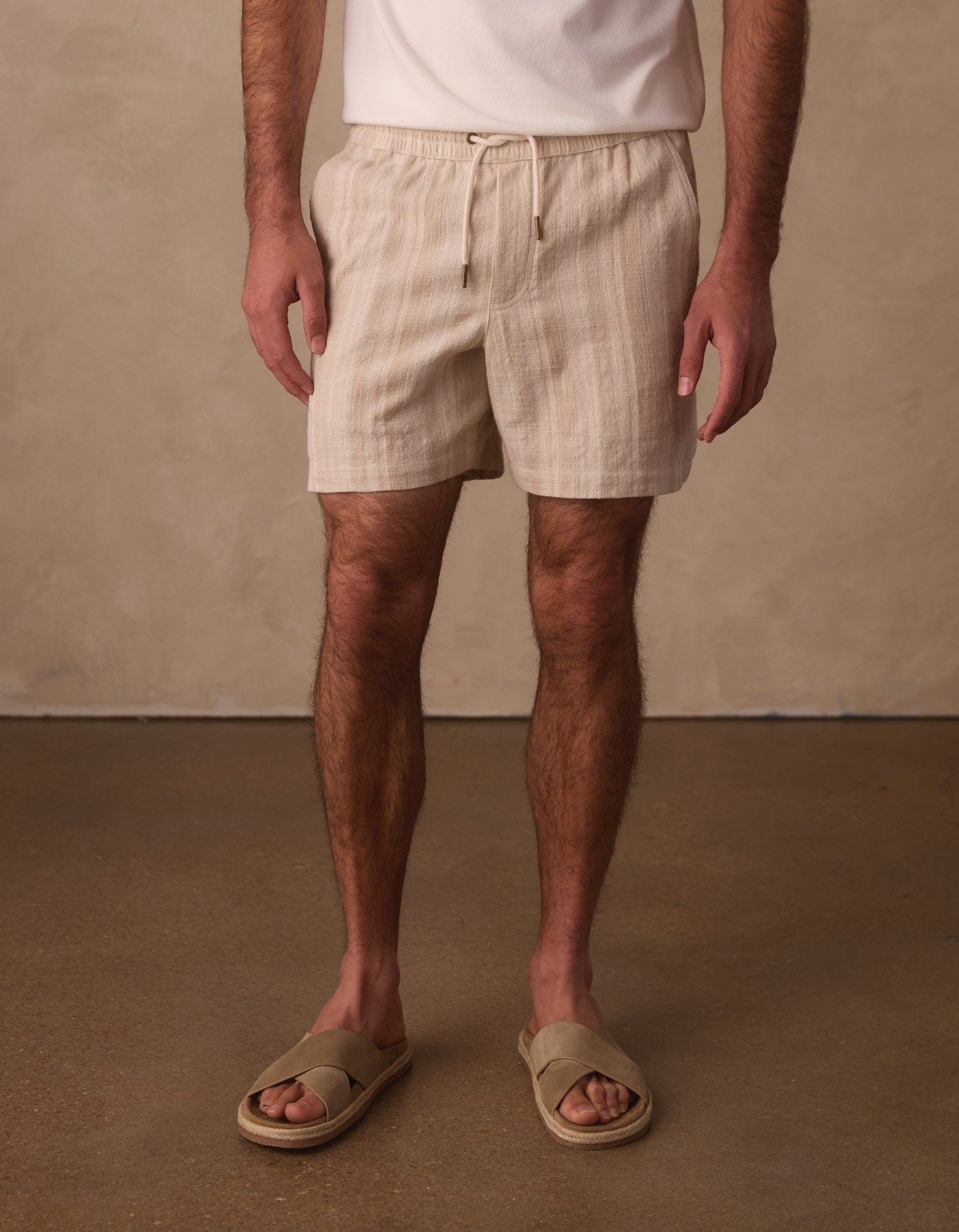 Men | Freshwater Short | Sandstone Stripe