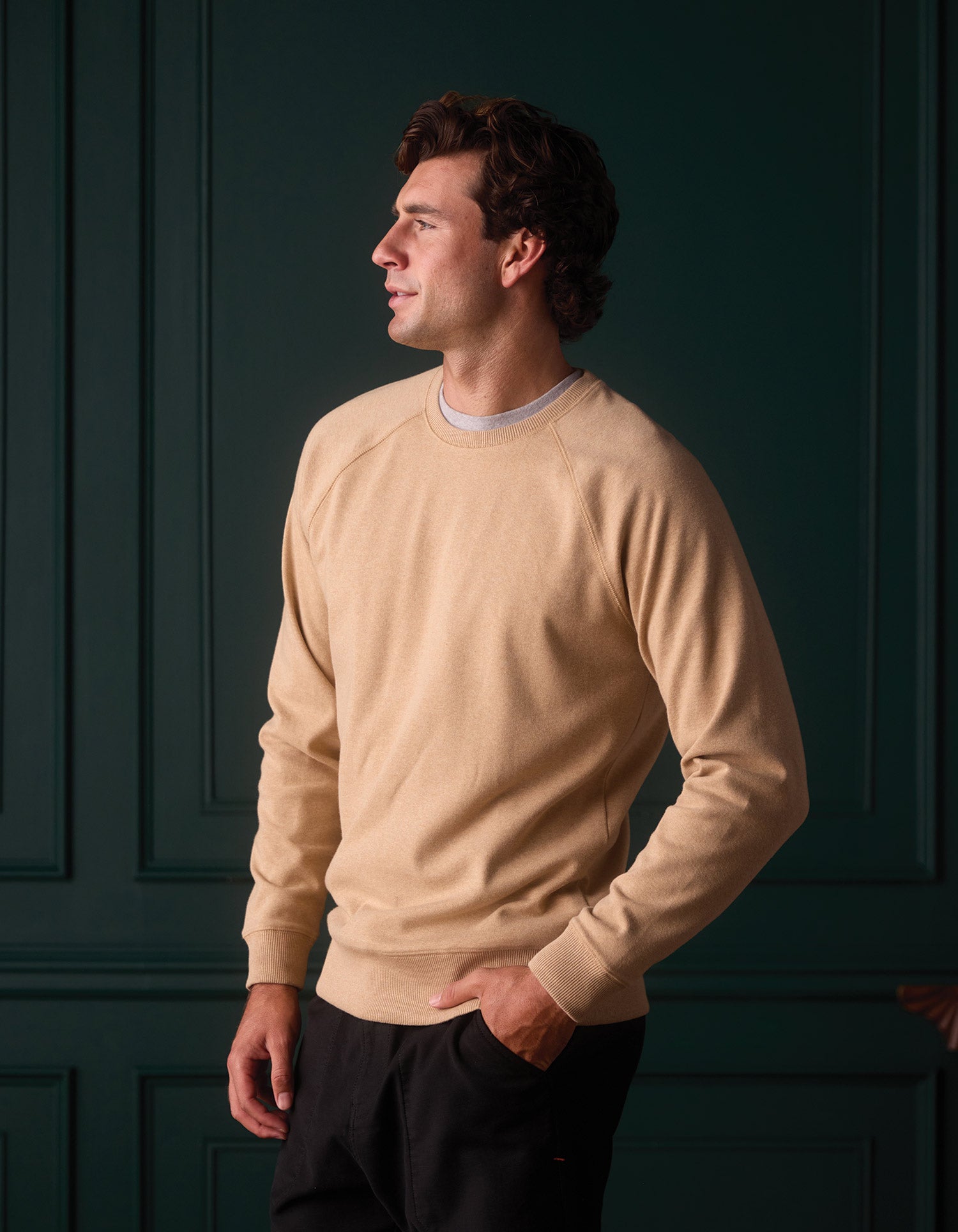 Men | Puremeso Everyday Crew | Toffee