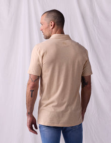Men | Active Puremeso Everyday Polo | Iced Latte