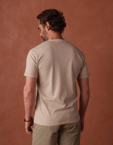 Men | Normal Jersey Henley | Pumice