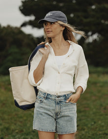 Women | Kalo Weekender Overshirt | Ivory