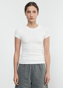 Puckered Cap Sleeve | Undyed