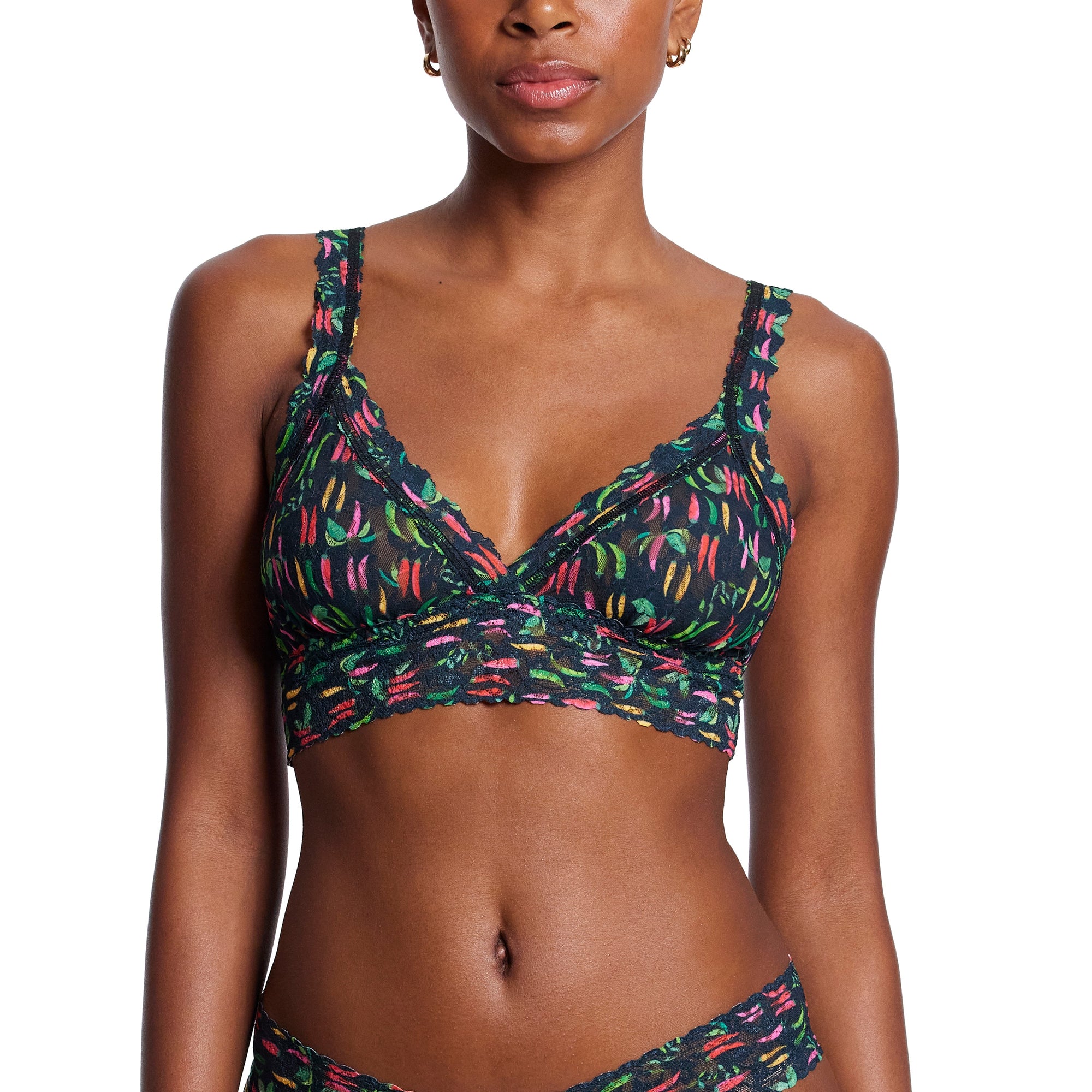 Signature Lace Crossover Bralette | Extra Spice