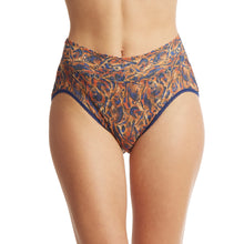 Signature Lace French Brief | Wild About Blue (Animal Print)