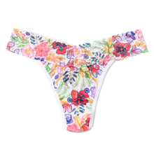 Signature Lace Original Rise Thong | Adorned (White)