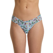 Signature Lace Low Rise Thong | Decked Out (Blue)
