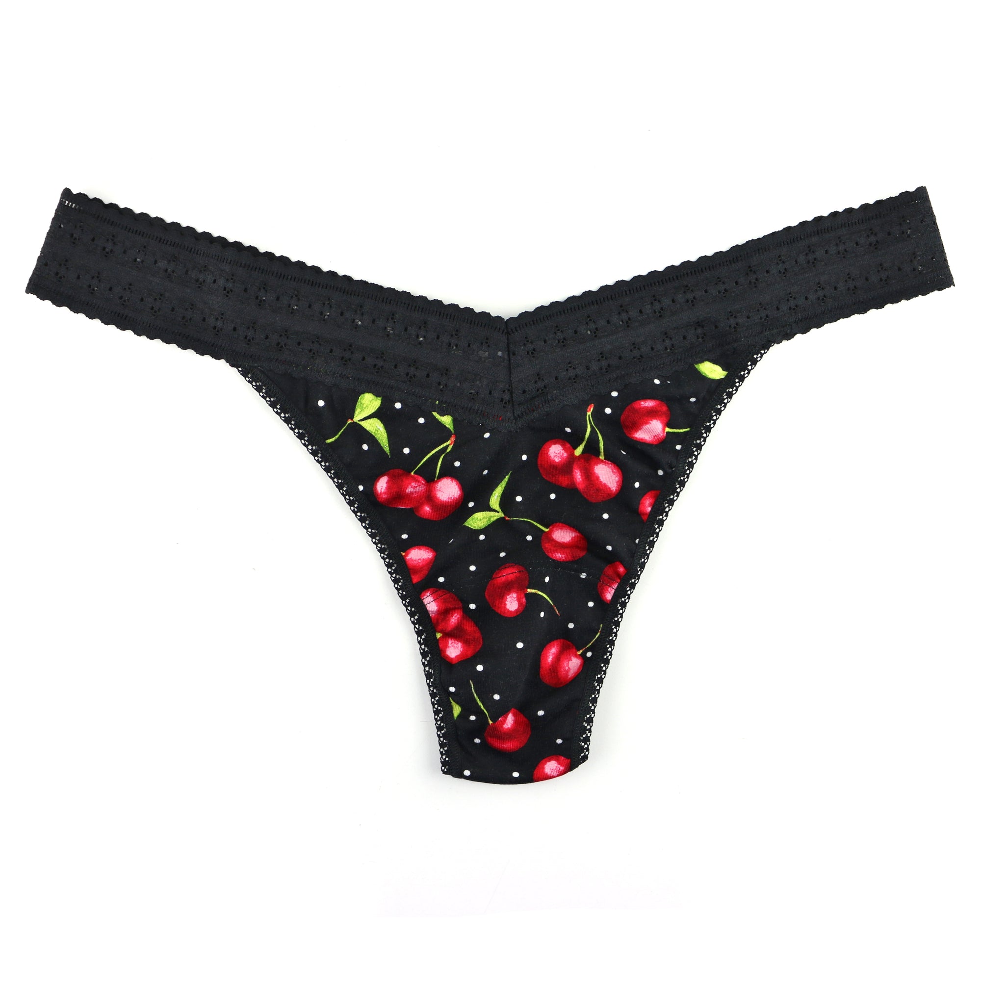 Plus Size Dreamease Modal Original Rise Thong | Cherry Bomb