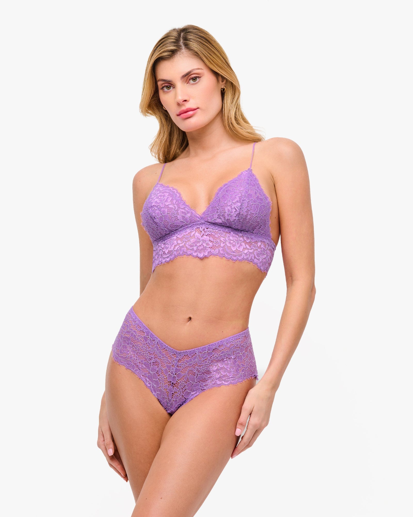 Purple Hot Pant - Pret A Porter Cheeky Brief
