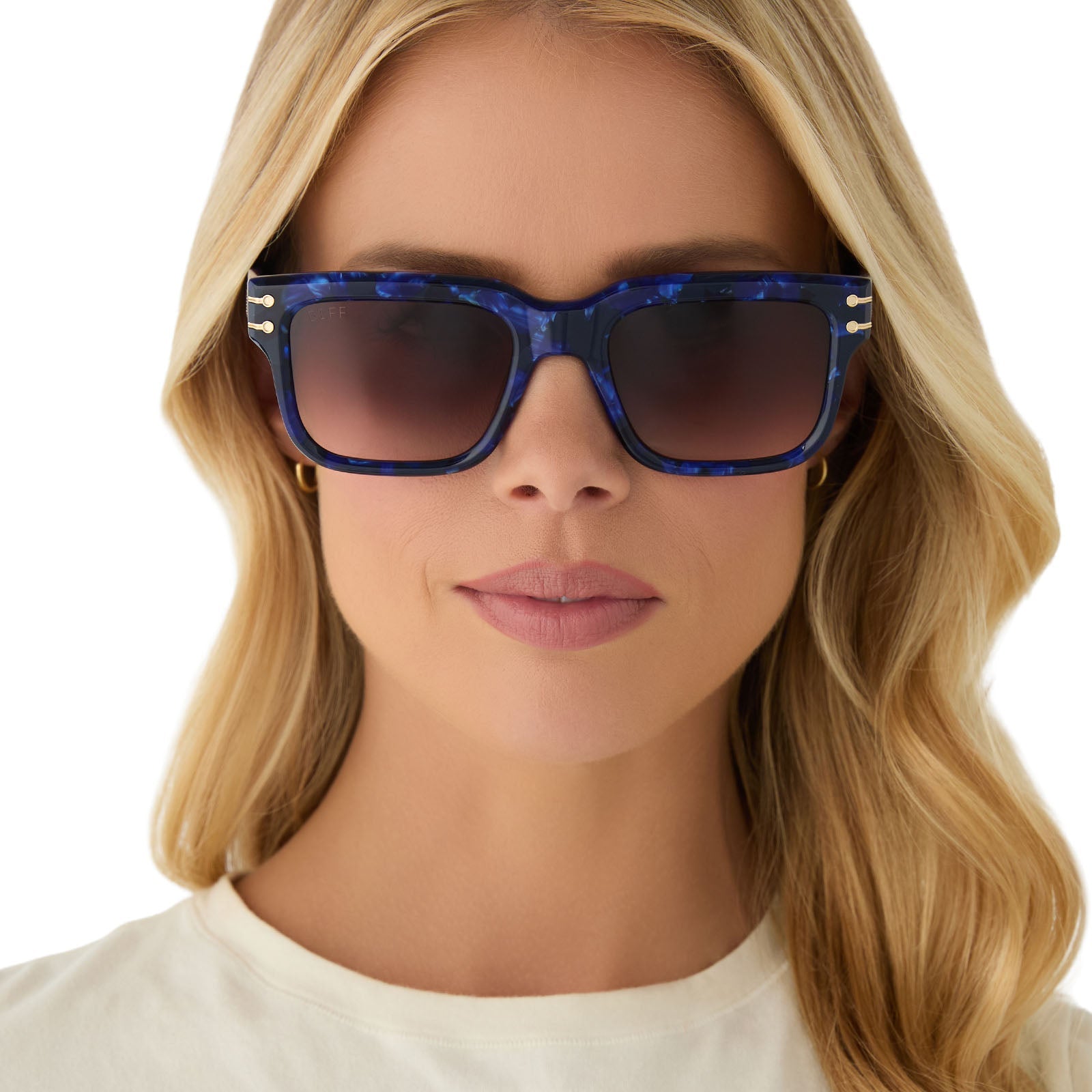 Mens | Prince Fiyero Sunglasses | Midnight Blue Tortoise | Warm Brown Lenses