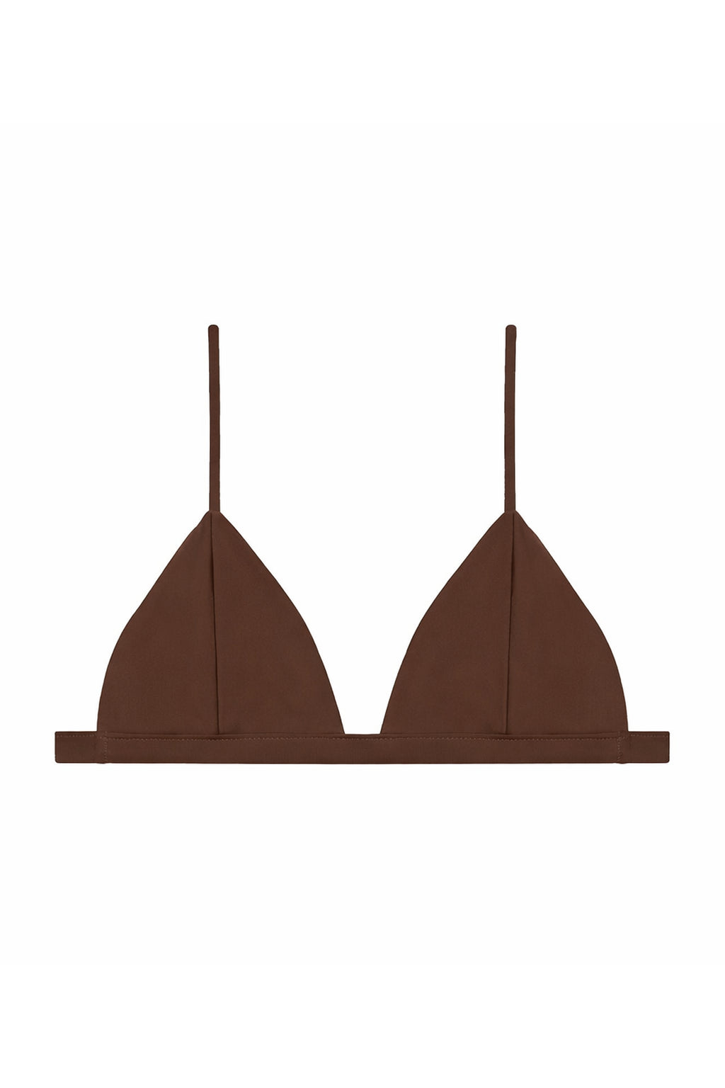 Perfect Match Triangle Top | Mocha Sheen