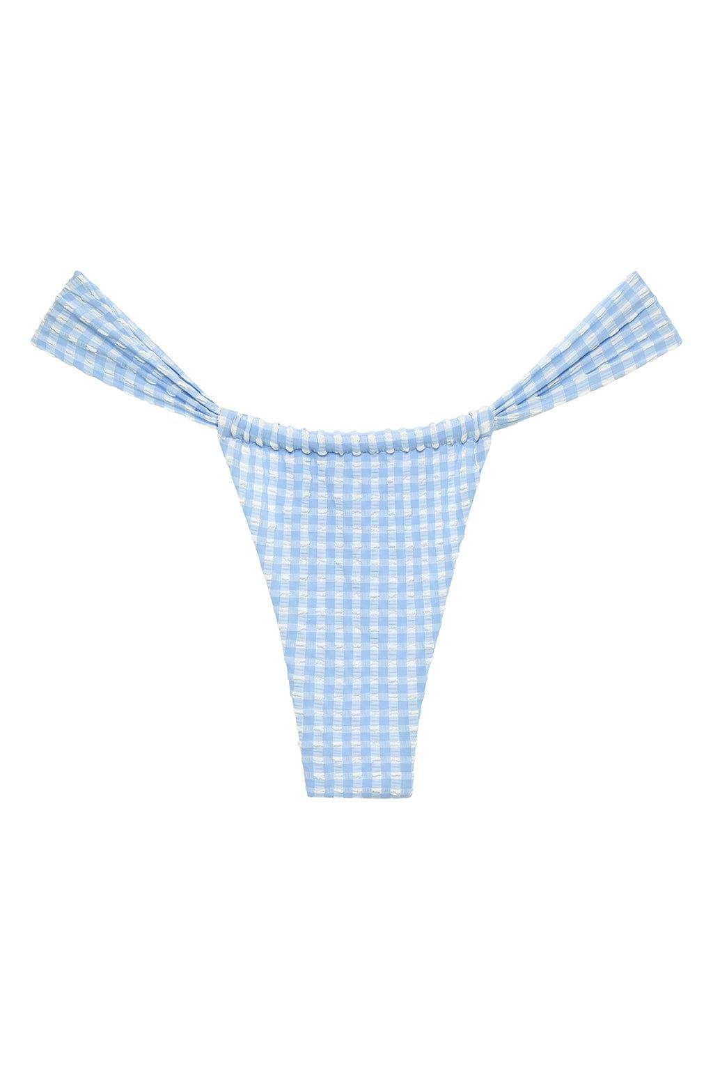 Sandra Bikini Bottom | Peri Micro Gingham