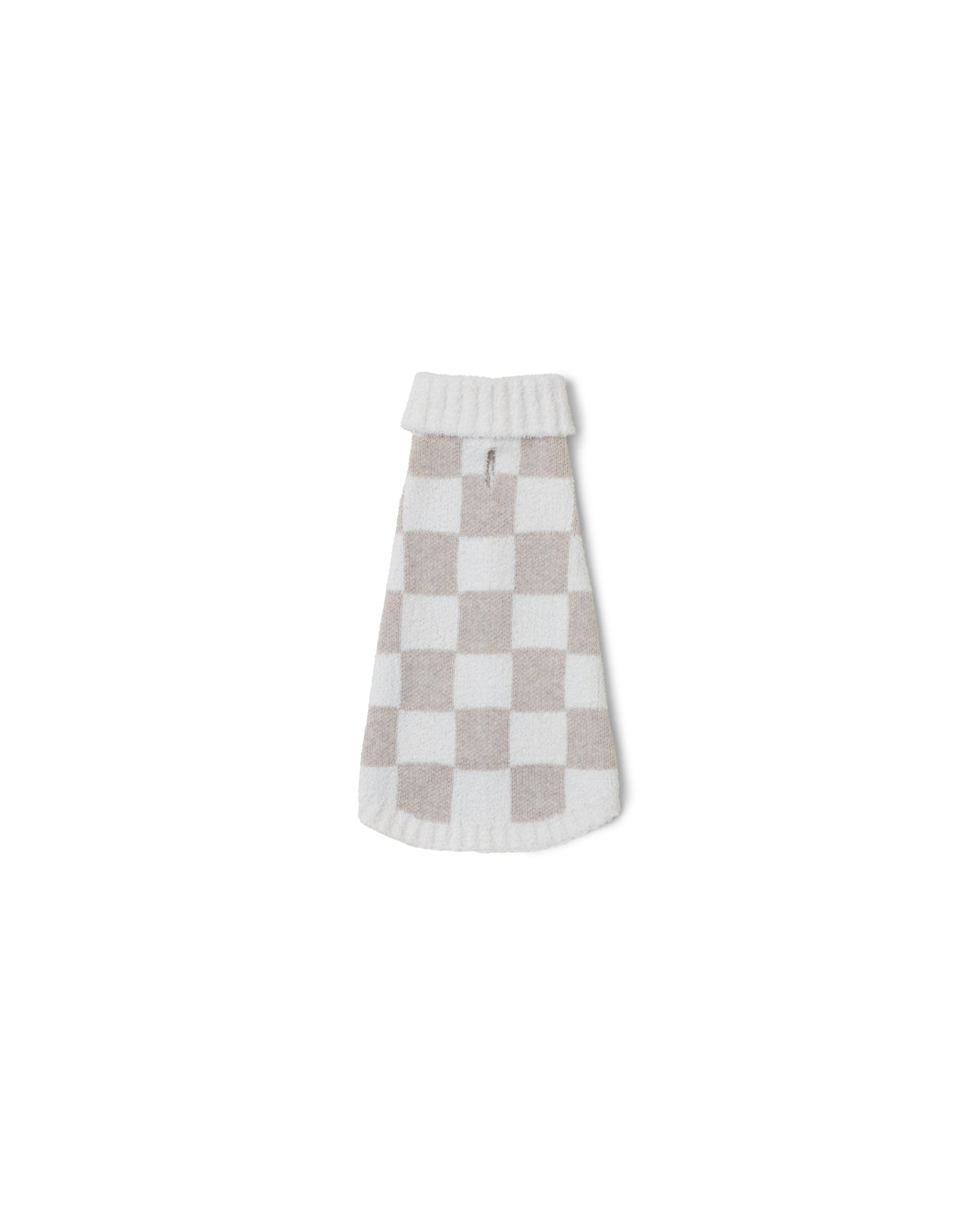 Pet | Cozychic Cotton Checkered Sweater | Oatmeal-Cream