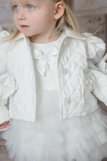 Baby Girls | Poppy Quilted Jacket | White