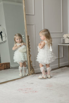 Baby Girls | Poppy Quilted Romper | White