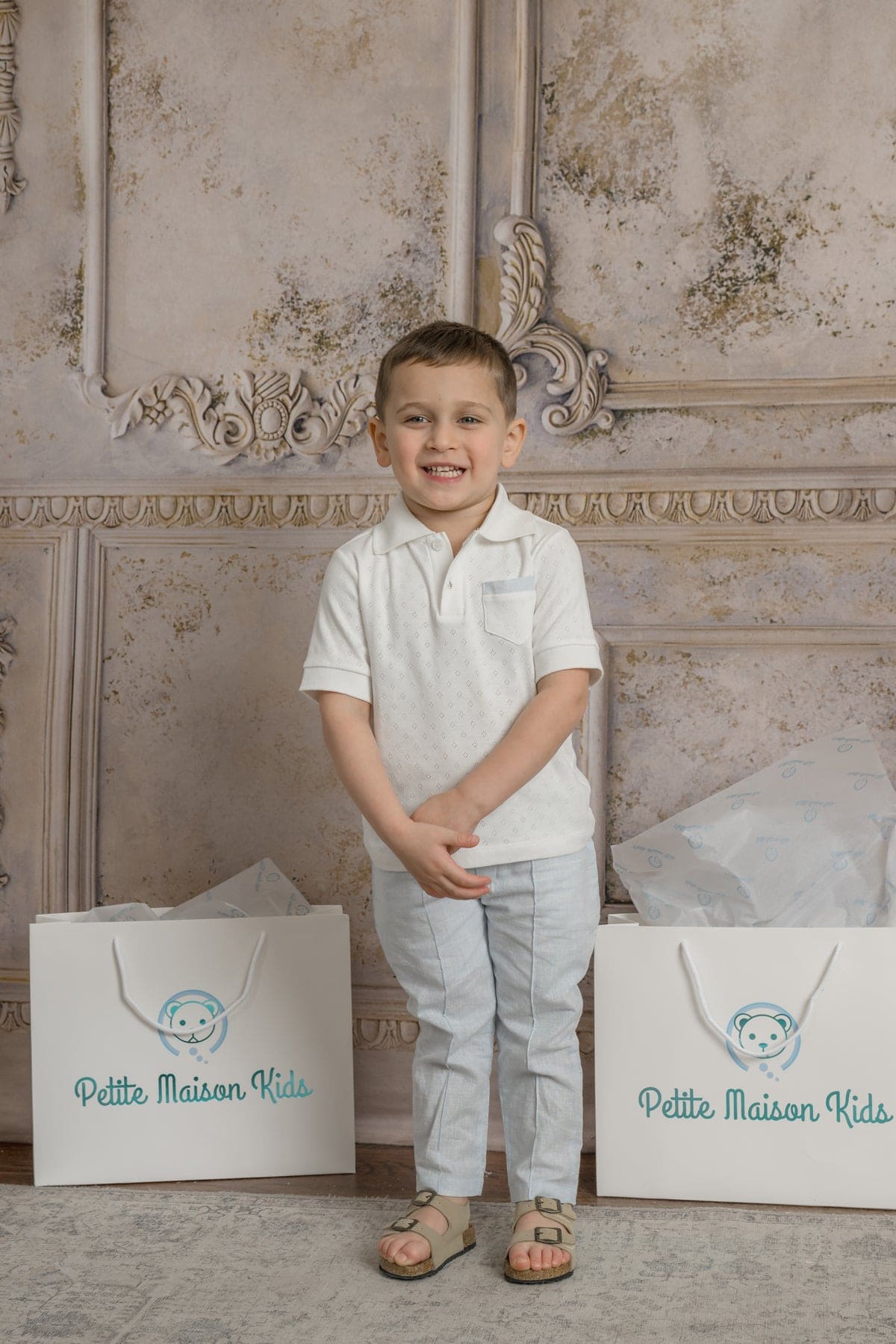 Boys | Charlotte Polo Shirt | White