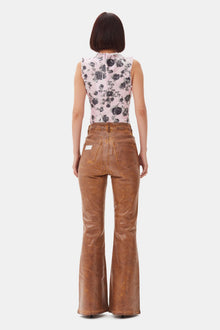 Pink Floral Printed Top | Corsage