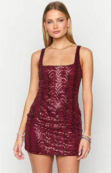 Pixie Mini Dress | Red