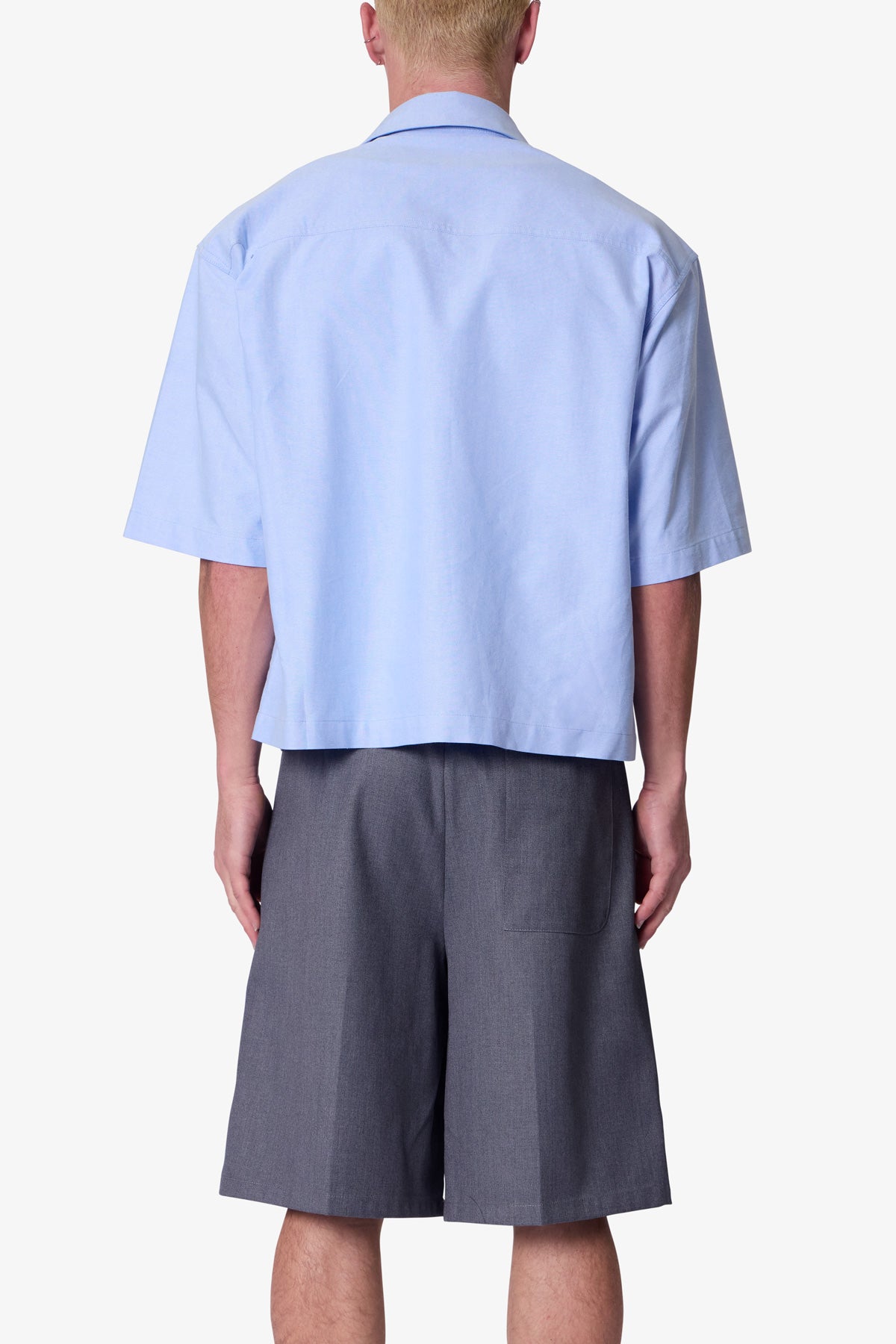 Poplin Bus Driver Shirt | Light Blue