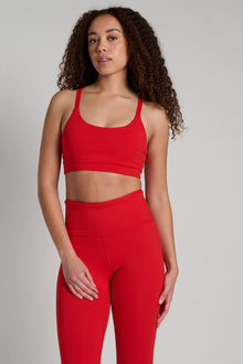 Fabletics | Principal Bra | Heated Red