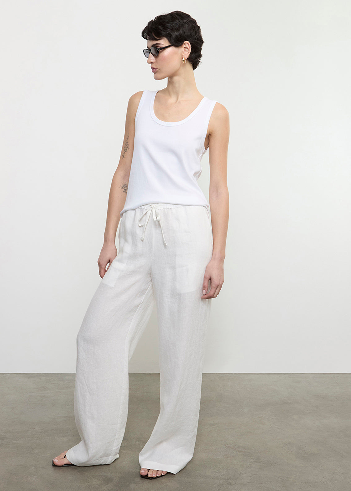 Supima Cotton U | White