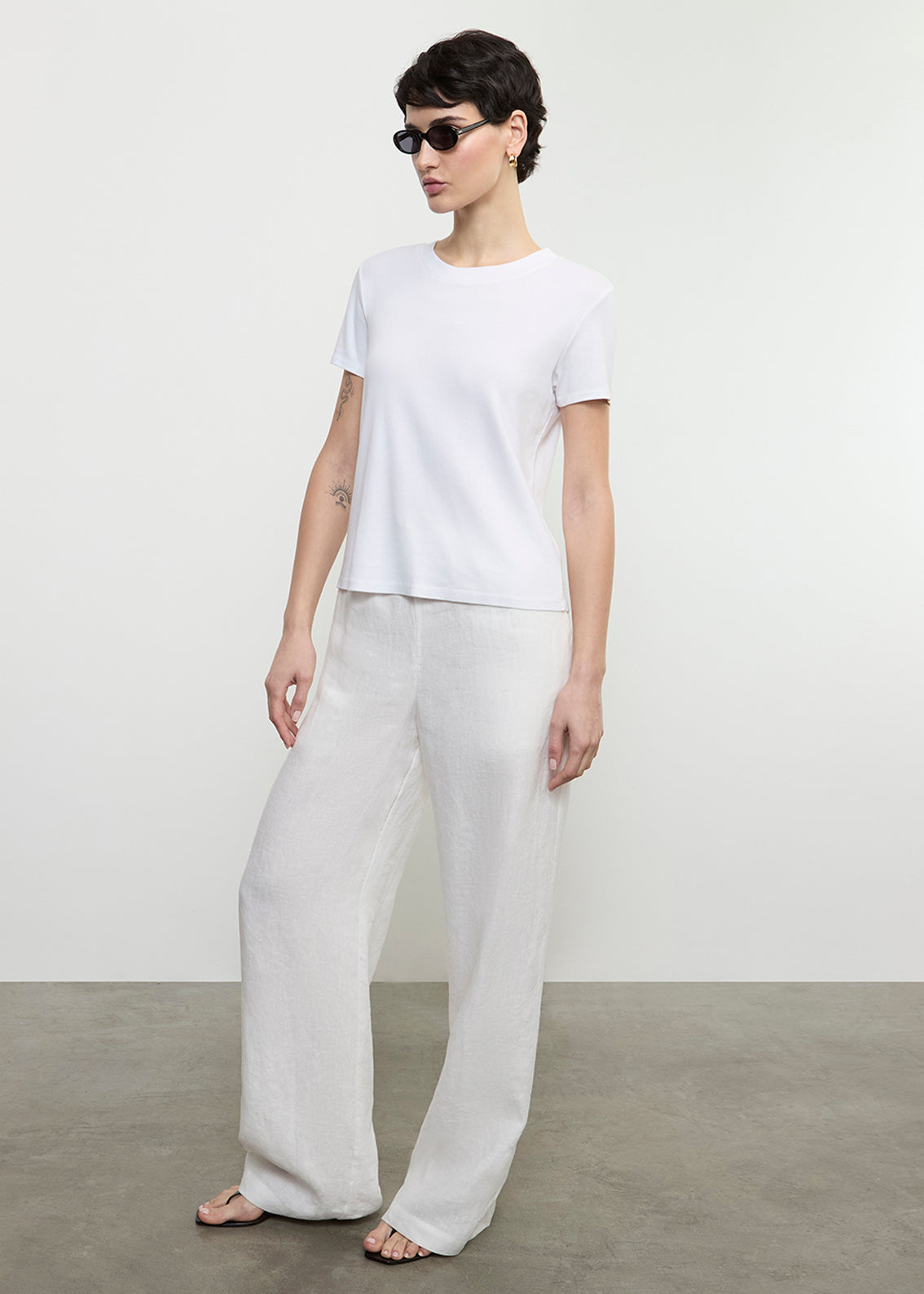 Linen Resort Pant | Undyed