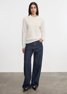 Relaxed Straight Leg Jean | Dark Rinse