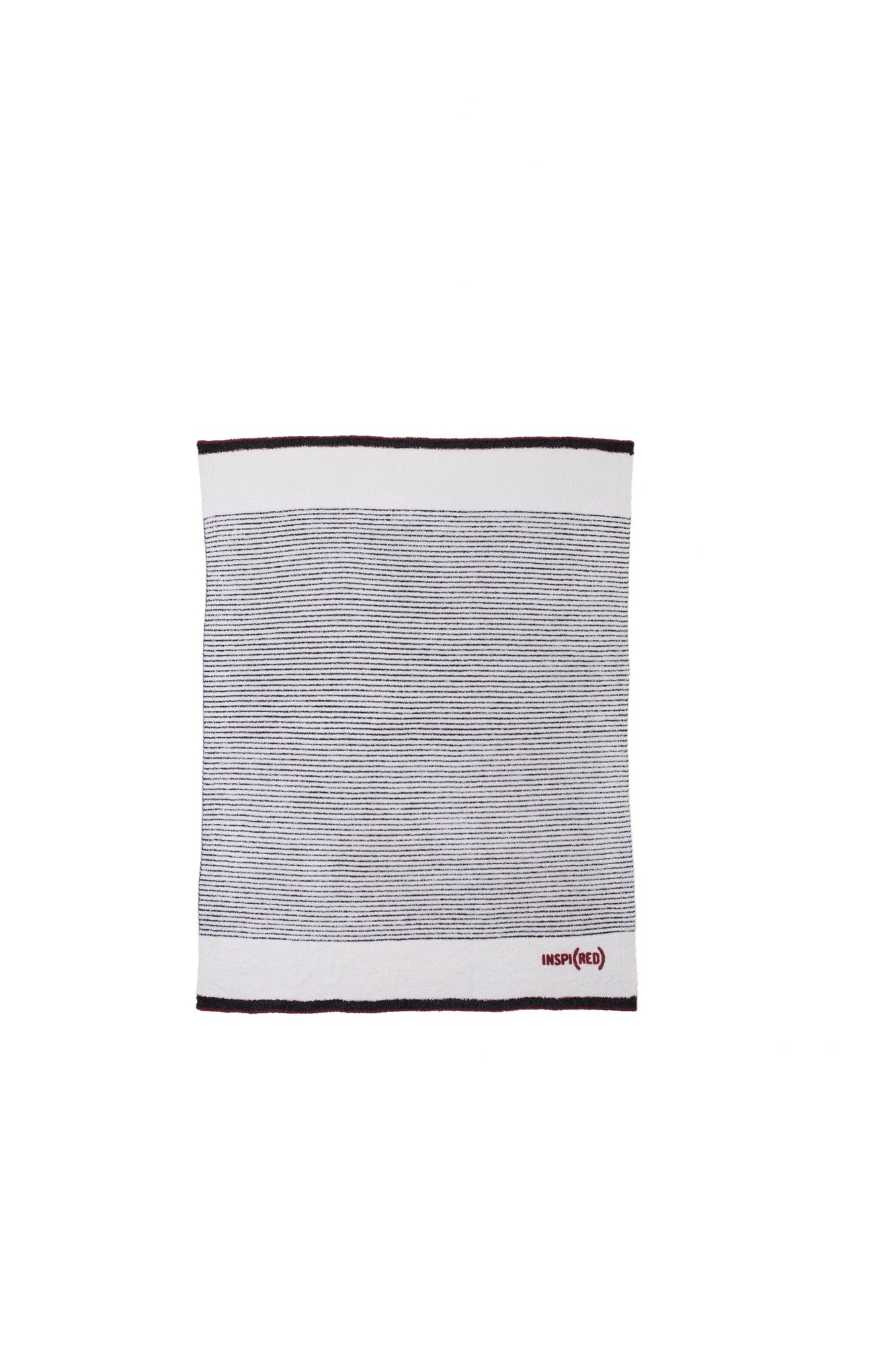 Cozychic Inspired Stripe Throw | Cream/Black