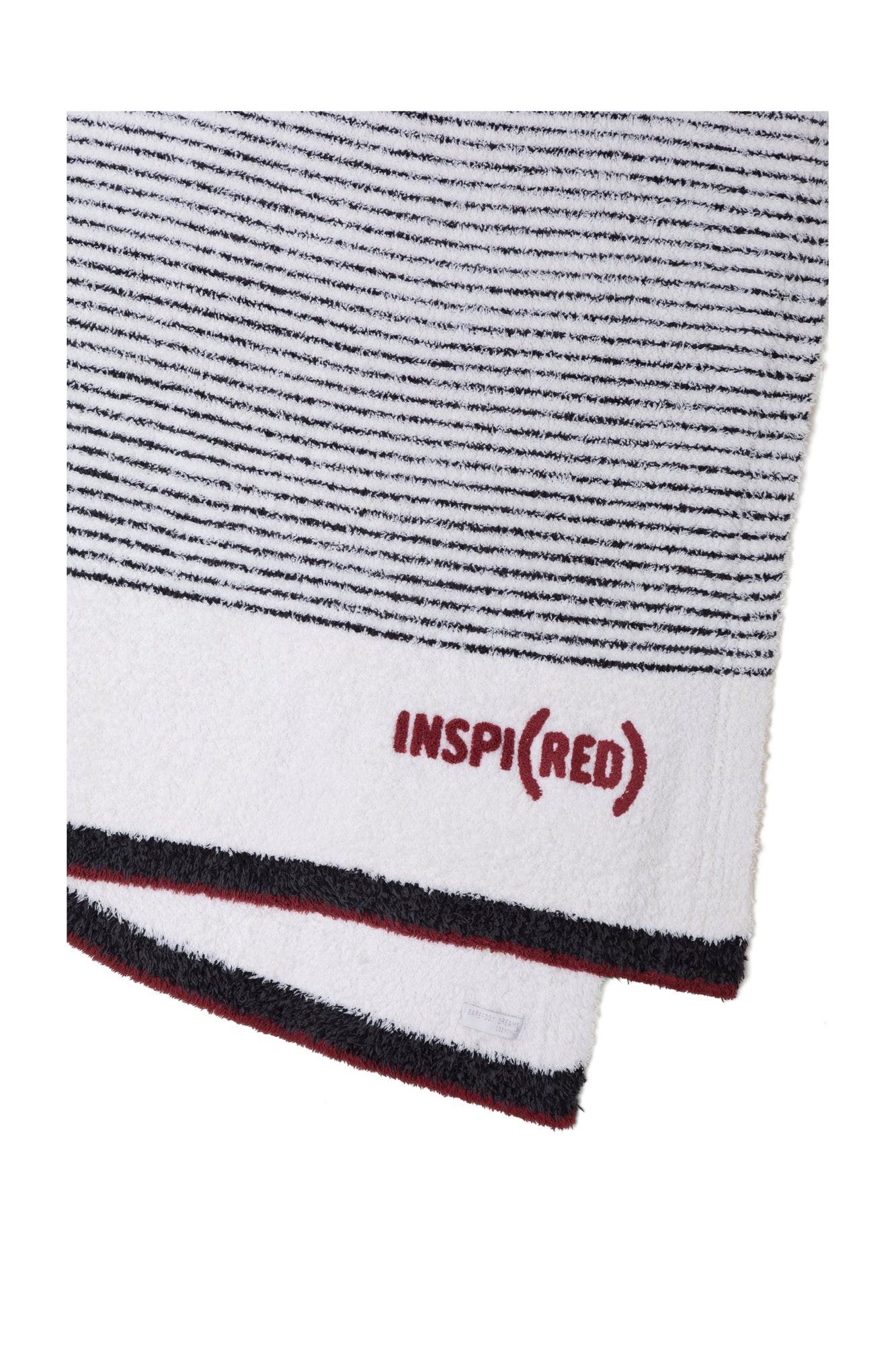 Cozychic Inspired Stripe Throw | Cream/Black