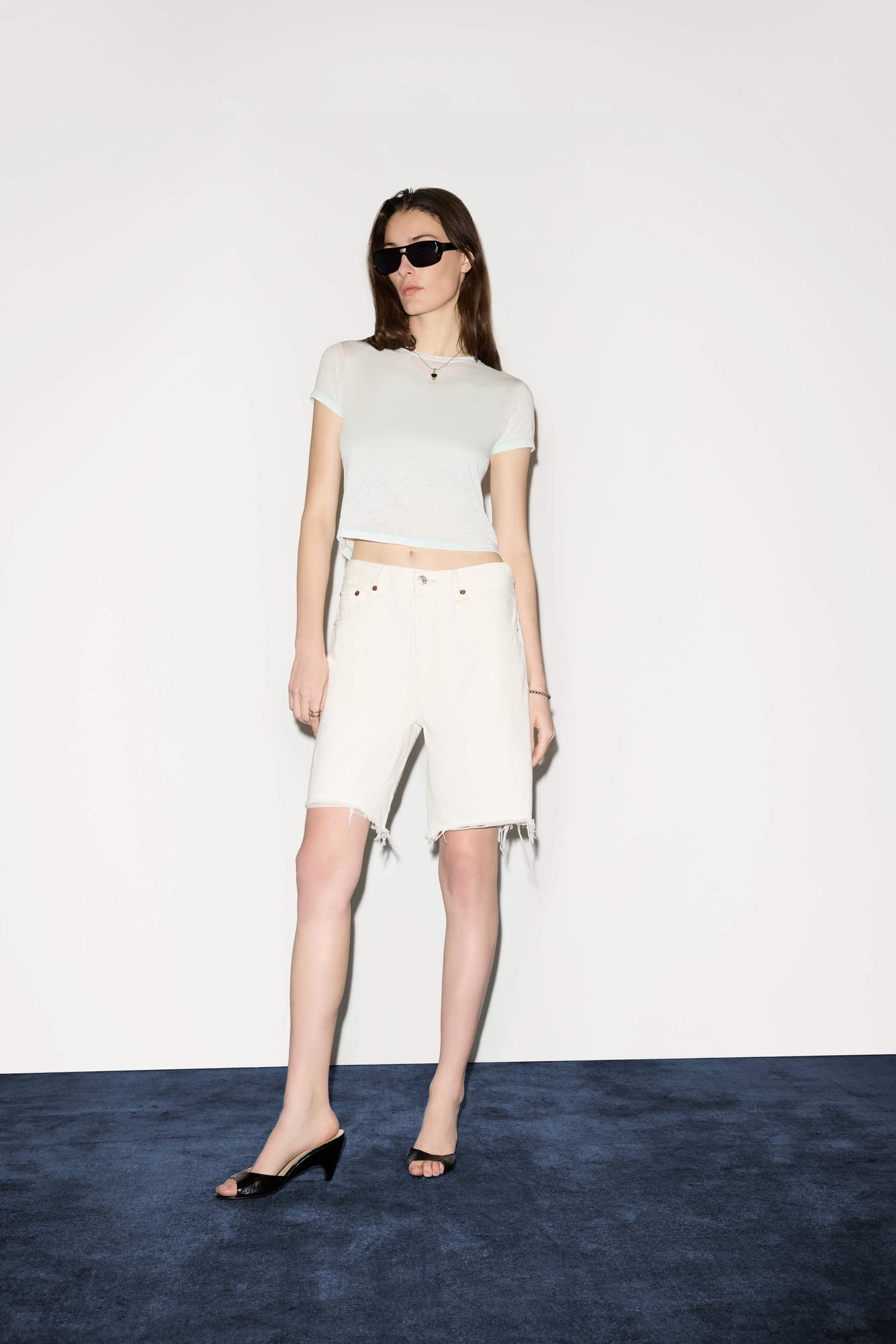 Womens | Hanes 50s Boxy Tee | Light Mint