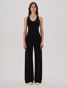 Women | Reversible V Tank | Black