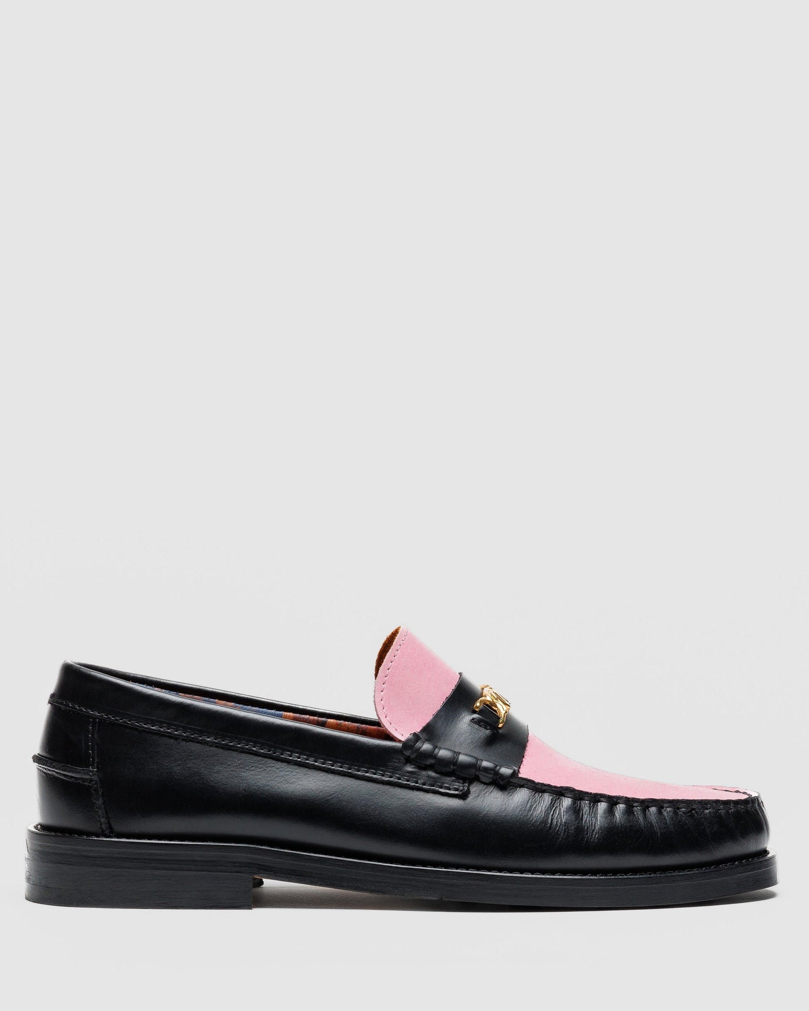 Mens | Roma Leather Loafer | Pink